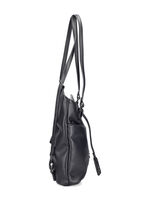 Rieker, Tasche, Damen, mit optischen Leo-Highlights SCHWARZ